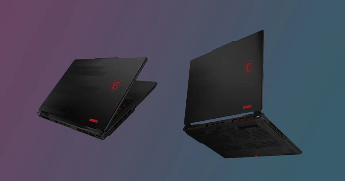 MSI Katana 15 HX C14 laptop gaming dengan dukungan memori DDR4 dan DDR5