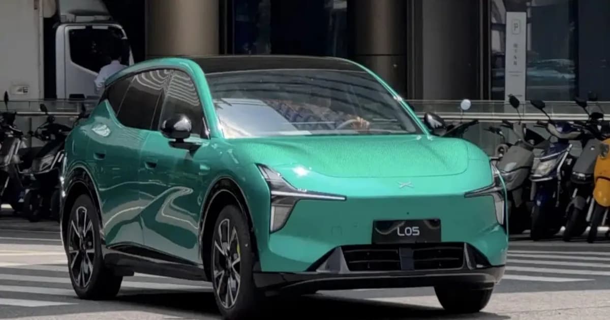 Xpeng Mona L05 SUV listrik terlihat di China jelang peluncuran global