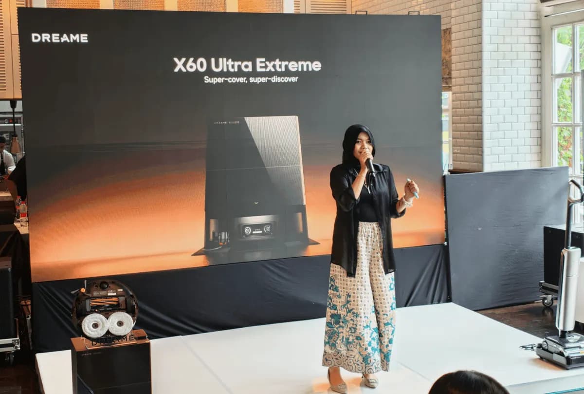 Dreame Luncurkan X60 Ultra Extreme dan H16 Pro TriForce di Indonesia