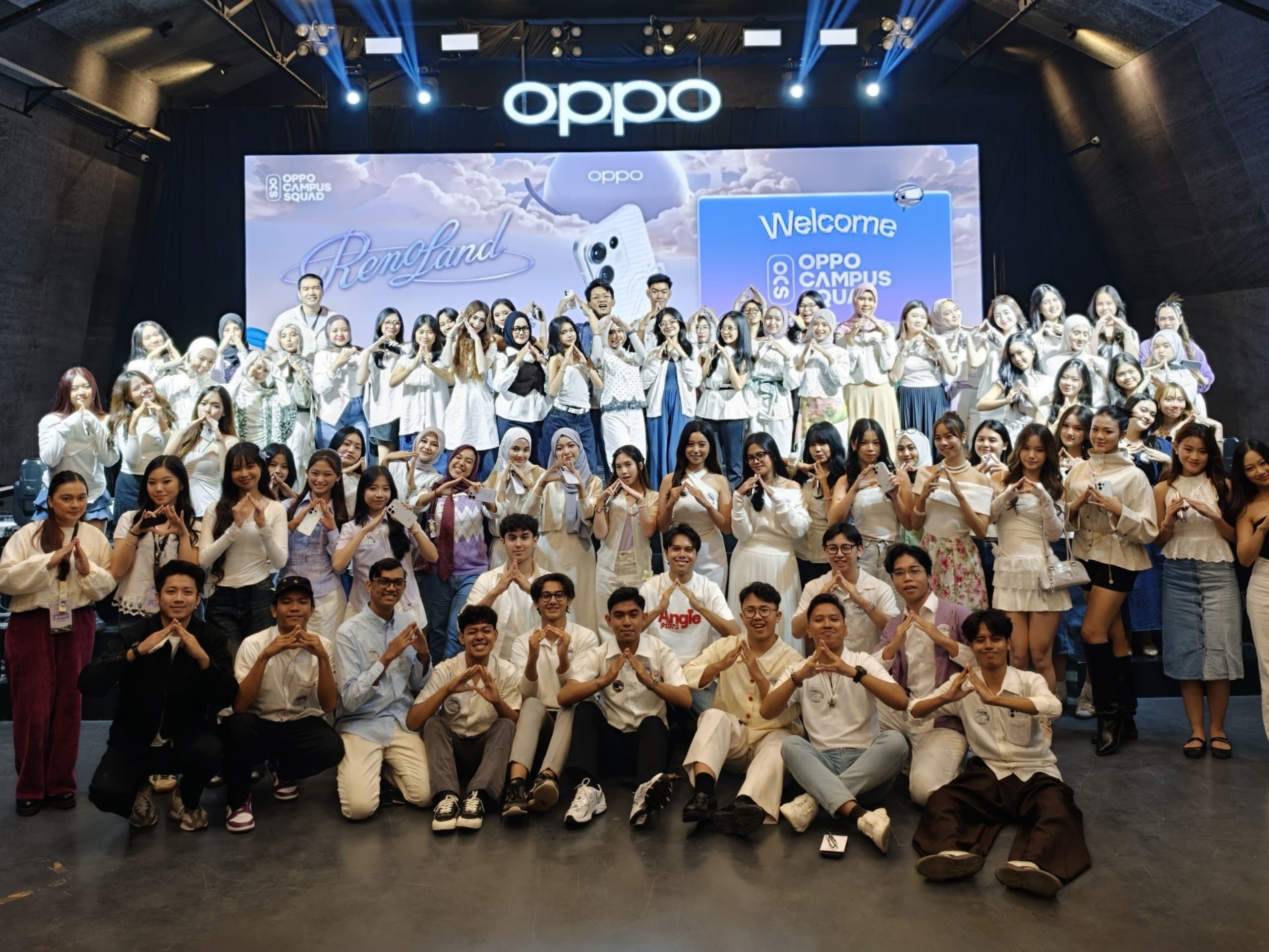 OPPO Campus Squad Tarik 3.000+ Mahasiswa, Kolaborasi Reno16 Series