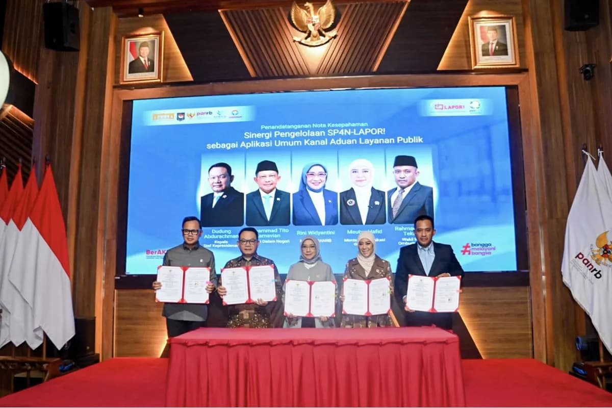 Pemerintah Perkuat SP4N-LAPOR! untuk Pelayanan Publik
