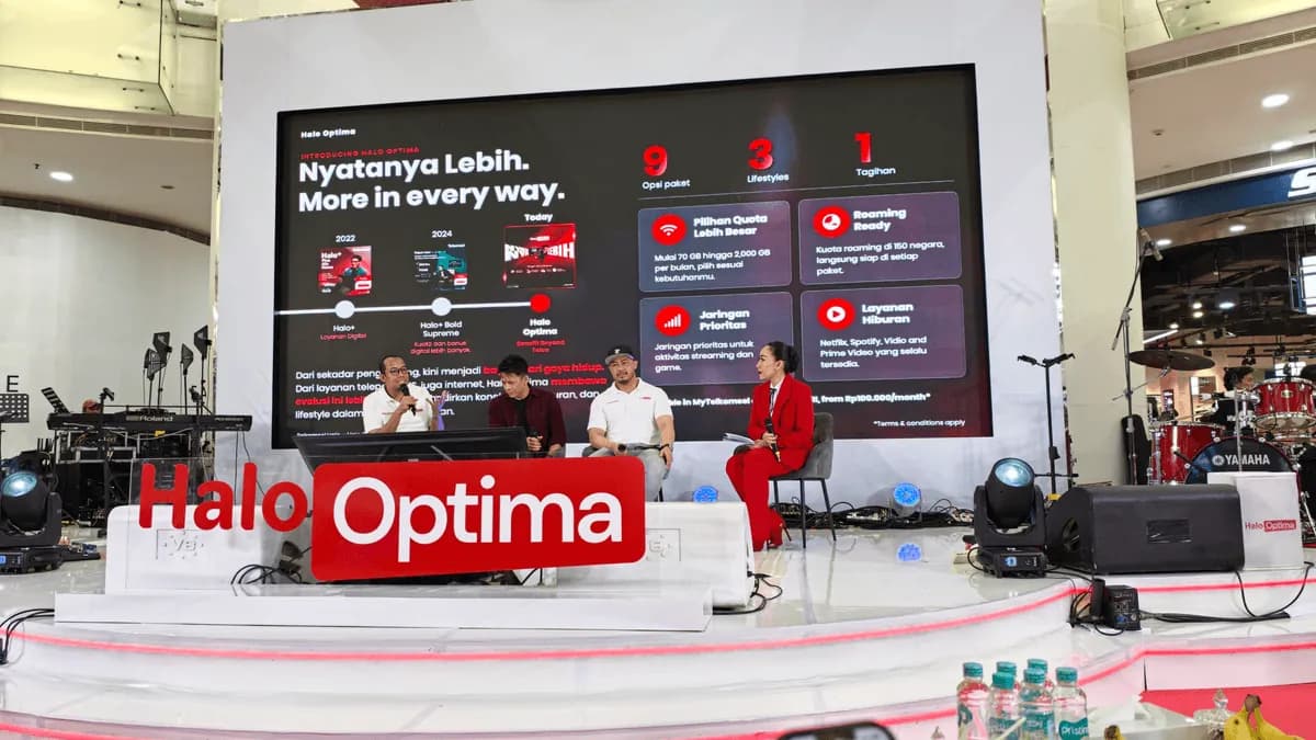 Telkomsel Luncurkan Halo Optima, Pascabayar dengan Kuota hingga 2 TB