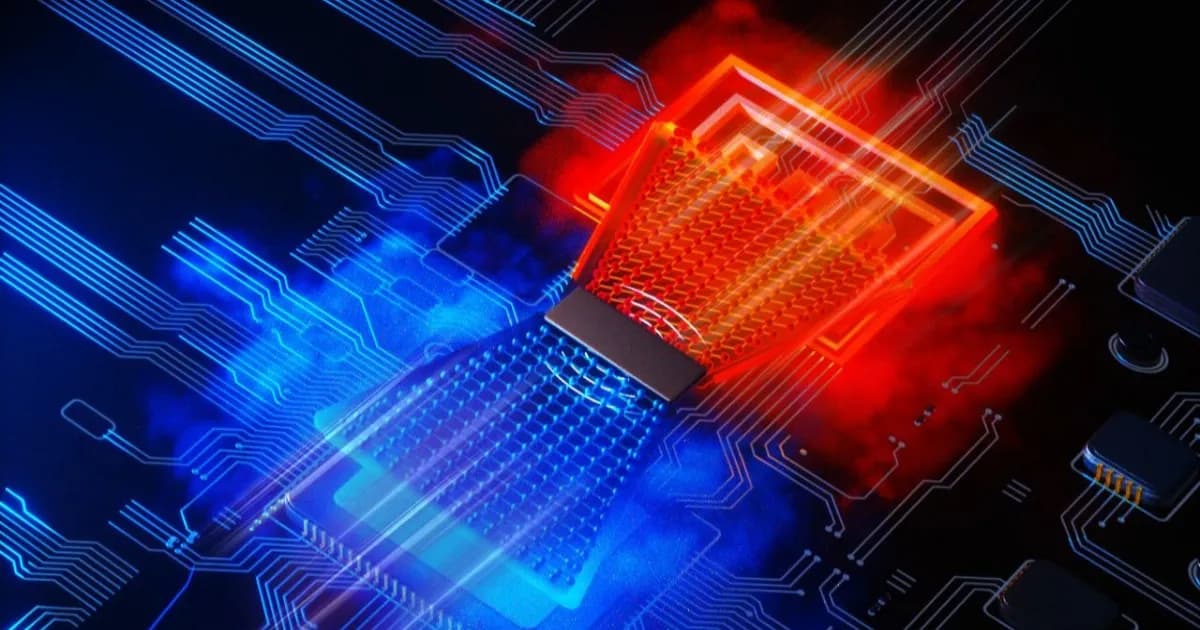 Ilustrasi sistem pendingin solid-state elastocaloric yang menggunakan paduan logam memori bentuk