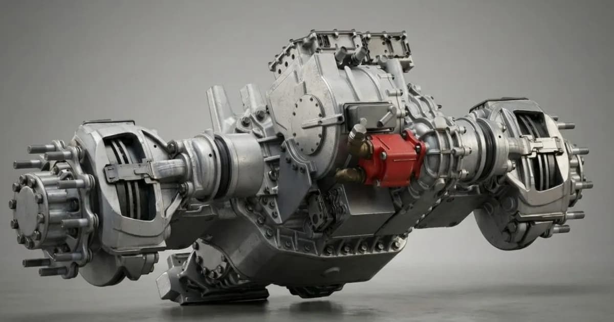 Truk listrik Windrose R700 dengan teknologi EPTO terintegrasi e-axle