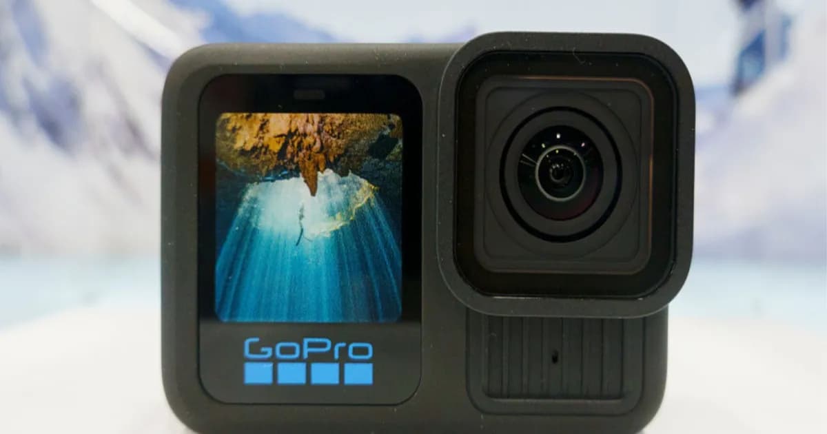 Ilustrasi kamera GoPro Hero13 Black yang menjadi produk utama perusahaan sebelum merger dengan Starman Optical