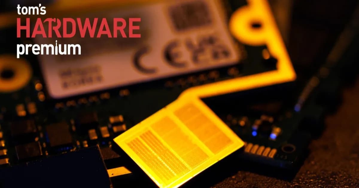 Ilustrasi teknologi hybrid bonding untuk chip semikonduktor