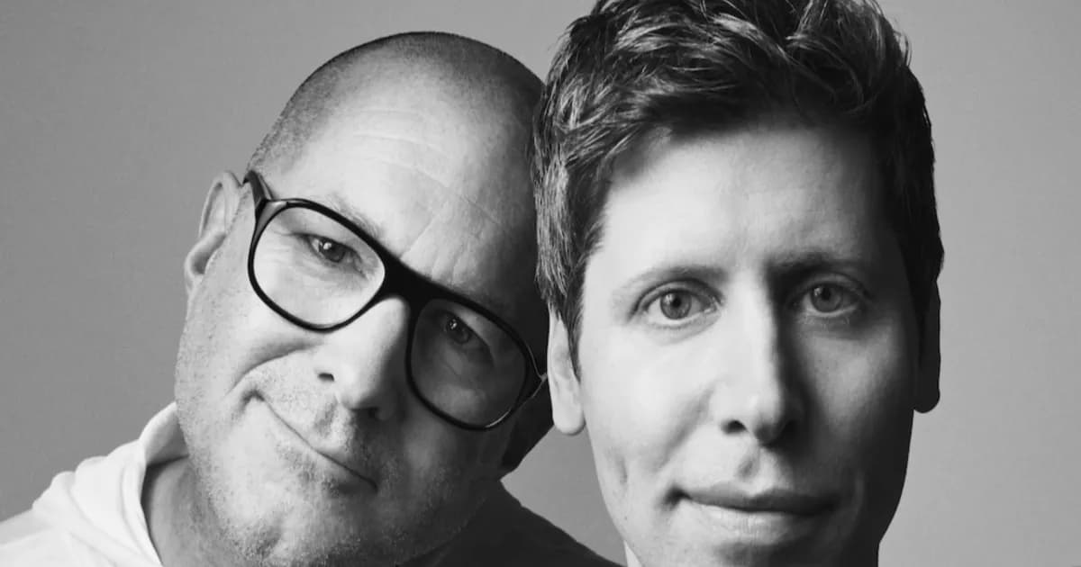 Sam Altman dan Jony Ive dalam proyek perangkat keras AI OpenAI