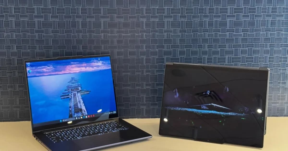Lenovo Yoga Pro 9n laptop dengan NVIDIA RTX Spark dan layar OLED