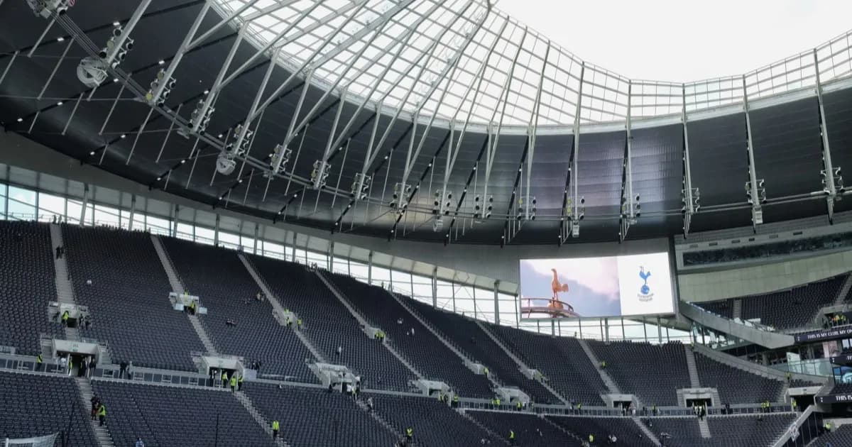 Tottenham Hotspur Stadium yang menjadi lokasi migrasi infrastruktur dari VMware ke HPE