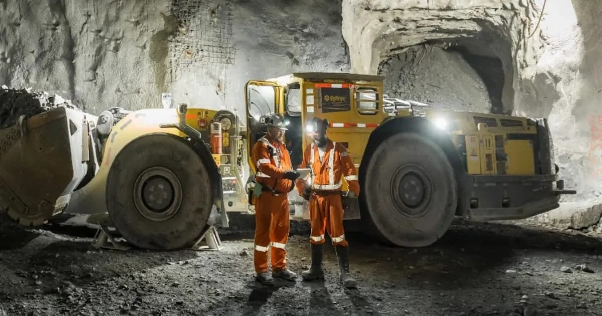 Glencore Canada EV fleet Epiroc di proyek Onaping Depth Tambang Craig Sudbury