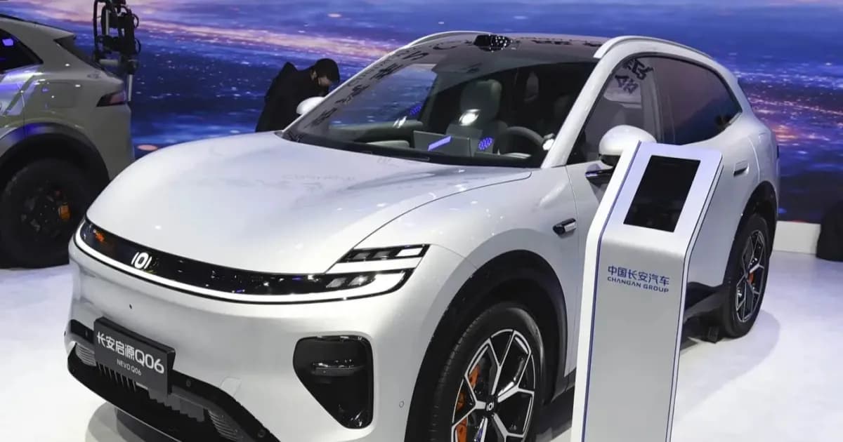 Changan Nevo Q06 SUV listrik dengan platform 800V dan sistem SDA Pilot