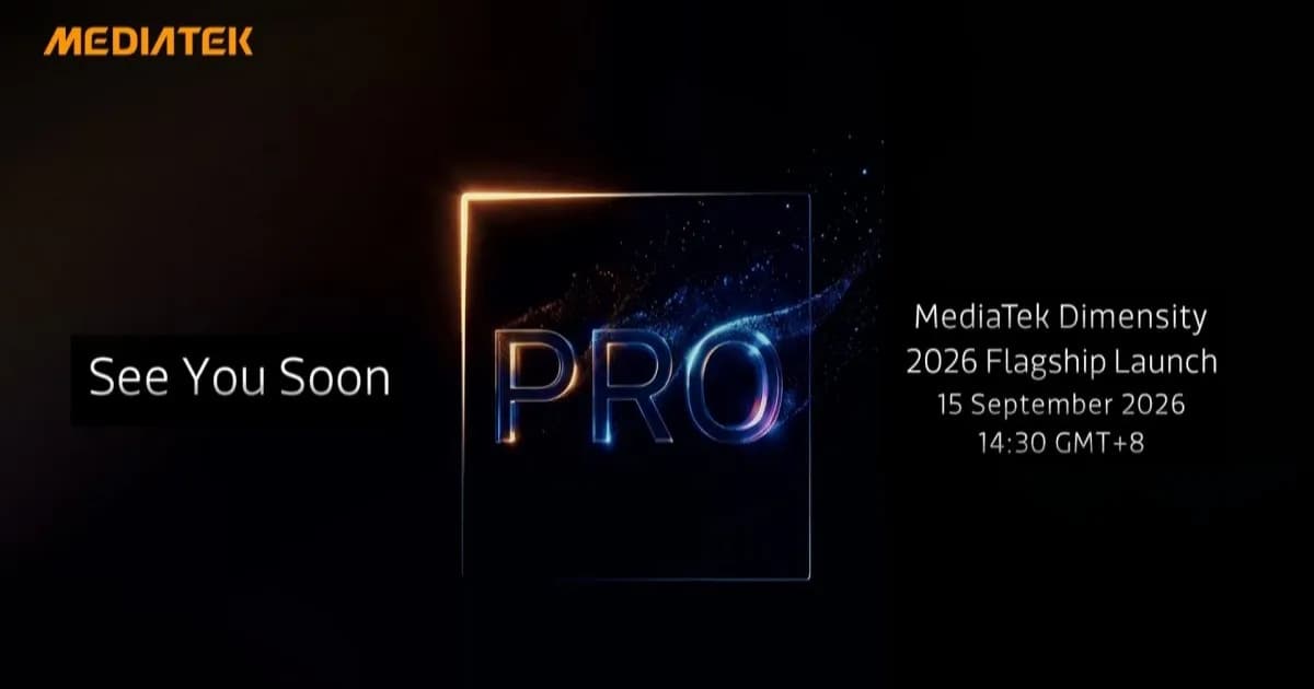 MediaTek's Dimensity 9600 Pro SoC now has an official launch date