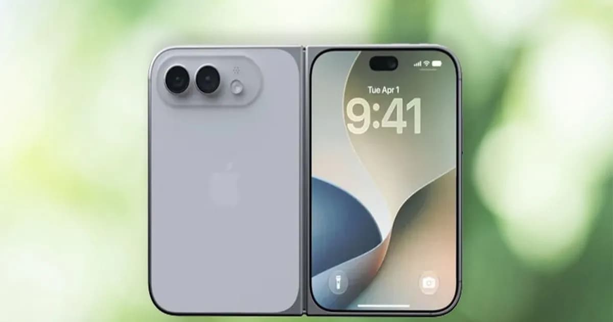 iPhone Duo ponsel lipat pertama Apple dengan layar lebar dan dukungan Apple Pencil