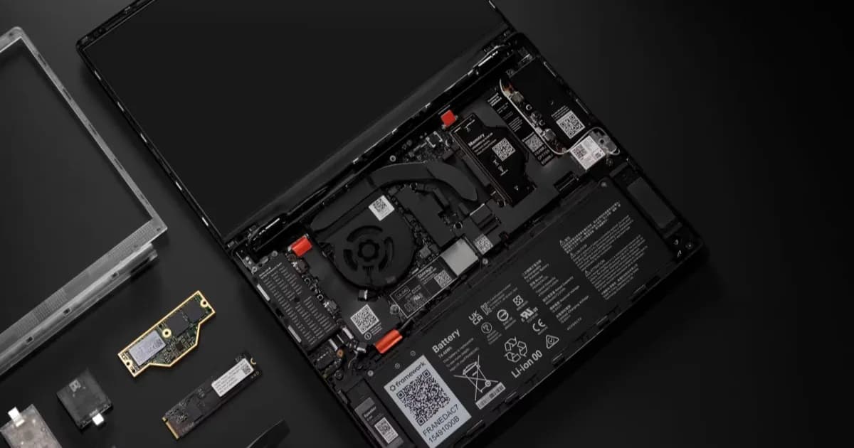Framework Laptop 13 Pro dengan memori LPCAMM2 yang harganya baru saja diturunkan