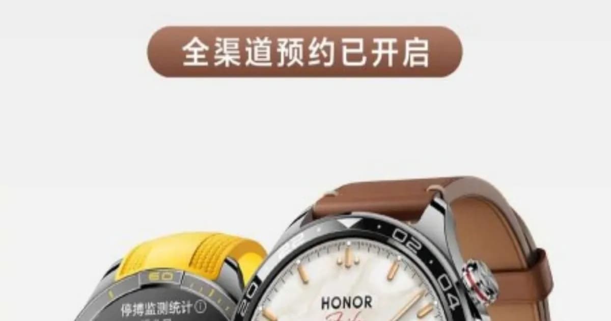 Teaser Honor Watch 6 Pro memperlihatkan desain dan tanggal peluncuran 28 September