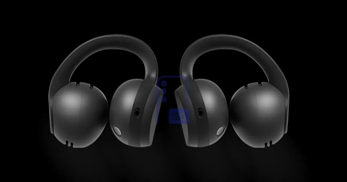 Render resmi Samsung Galaxy Buds On dengan desain dua bagian dan loop silikon