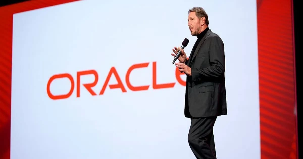 Larry Ellison, co-founder dan executive chairman Oracle, terkait pembatalan penjualan 50 juta saham Oracle senilai US$7,5 miliar
