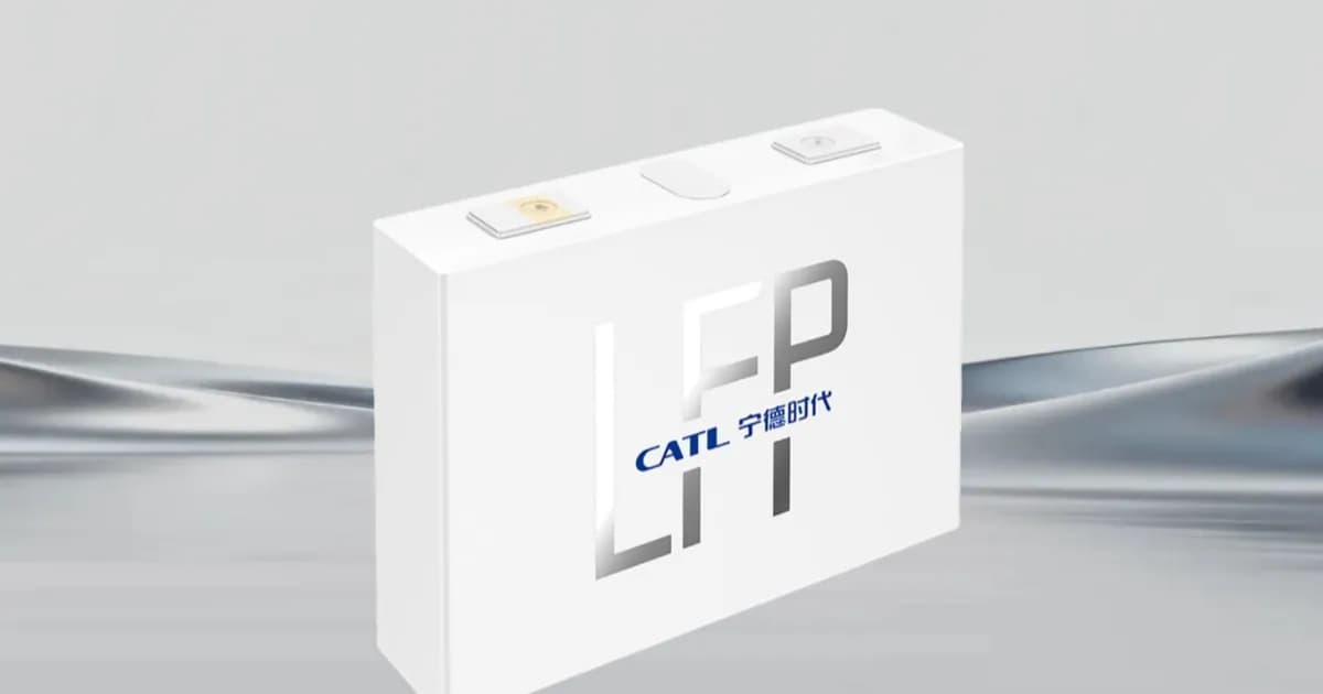 Sel LFP 587 Ah CATL di platform CATL Mall dengan harga 65 USD per kWh