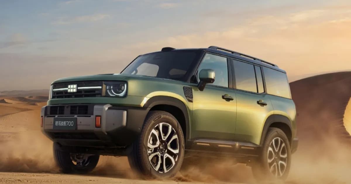 Geely Galaxy Zhanjian 700, SUV off-road pertama Geely Galaxy dengan desain Oriental Lion