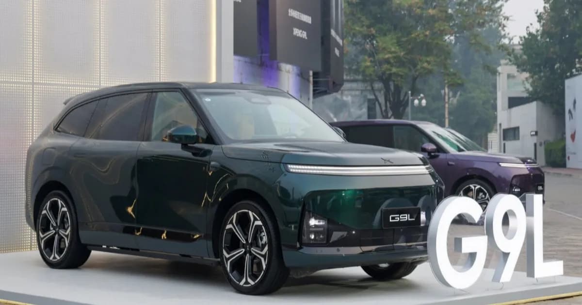 Xpeng G9L 5.1-meter SUV to reach global market at the Paris Auto Show