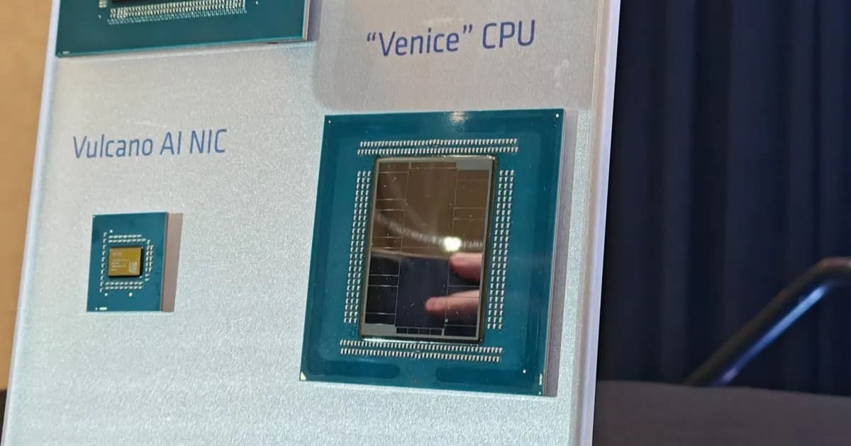 Chip AMD EPYC Venice dengan performa tinggi untuk server data center