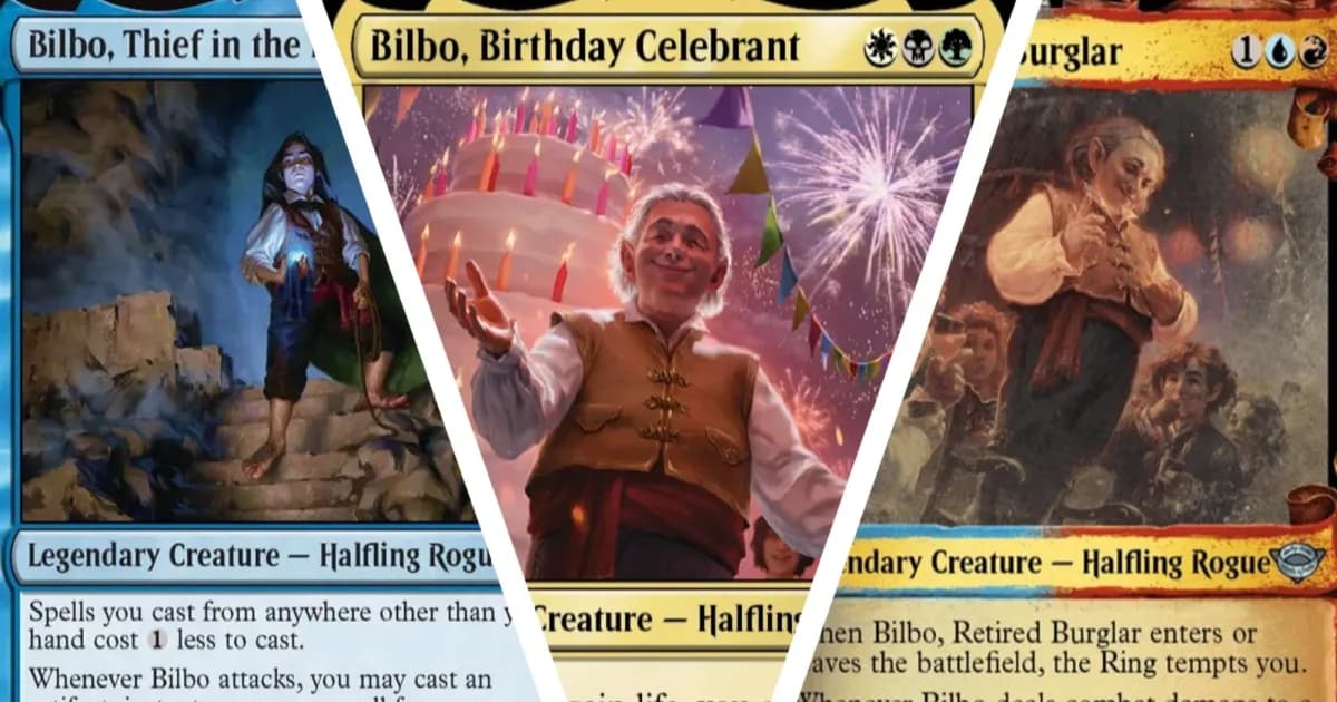 Gavin Verhey dari Wizards of the Coast membahas desain set The Hobbit dan Universes Beyond di Magic: The Gathering.