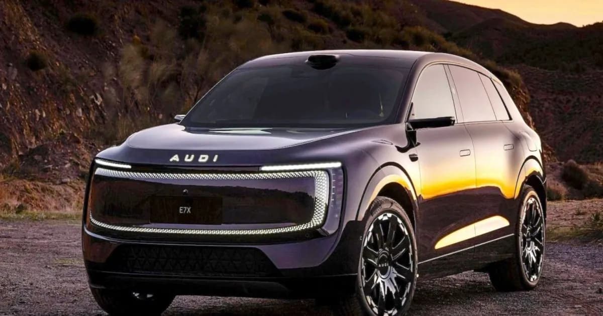 SUV listrik AUDI E7X dipamerkan di ajang Auto Guangzhou 2025