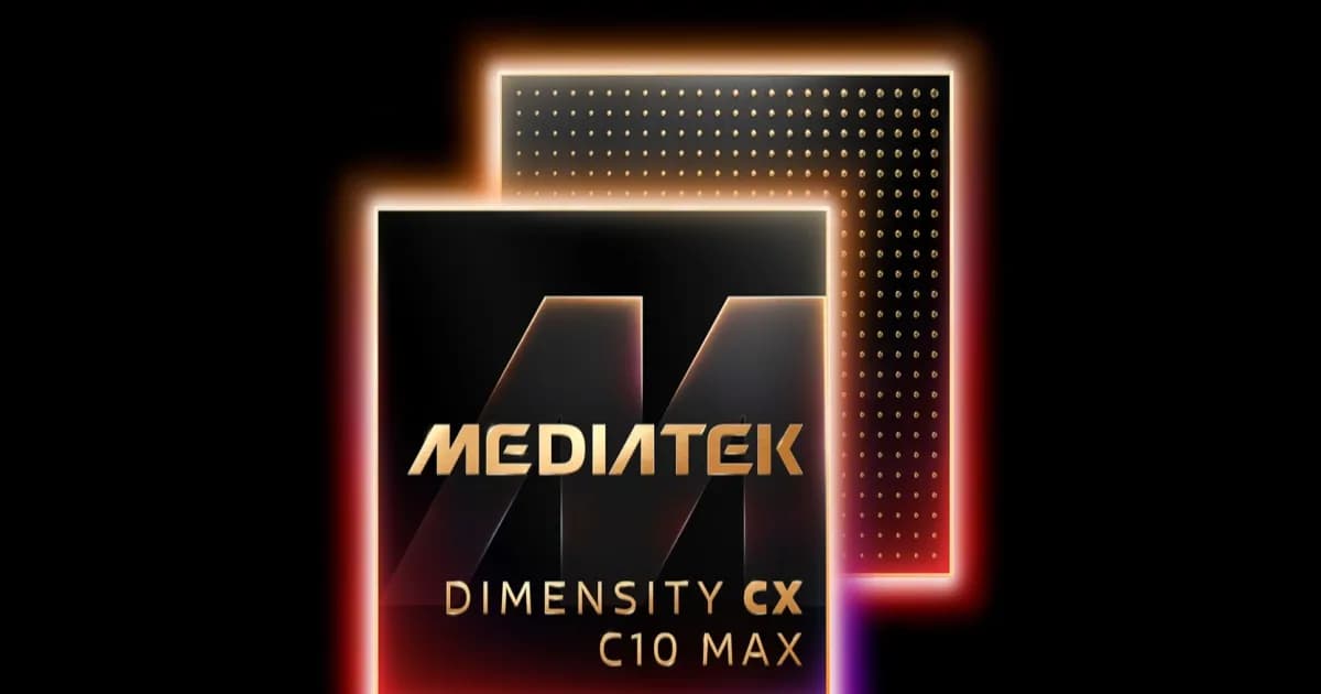 Logo MediaTek Dimensity CX C10 Max, chip 3nm yang akan menggerakkan laptop Googlebooks