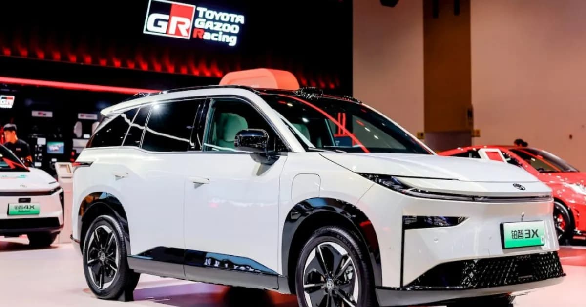 Toyota extended range EV pertama yang akan diproduksi di China pada 2027