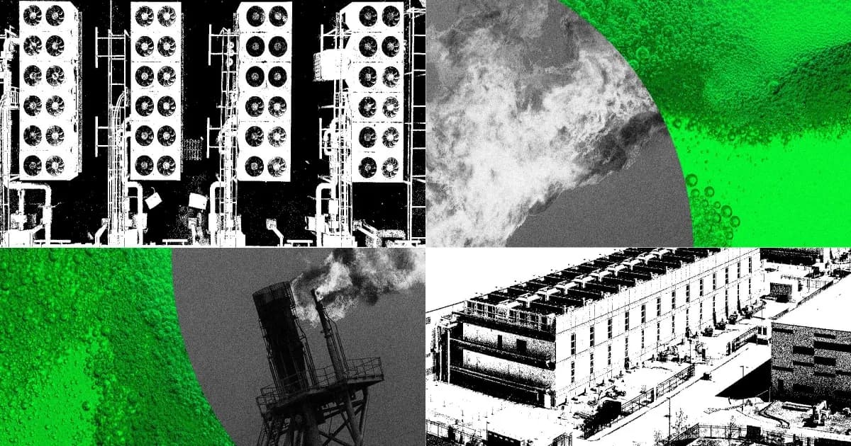 Ilustrasi turbin gas data center dengan teknologi supercritical CO2 American Supercritical