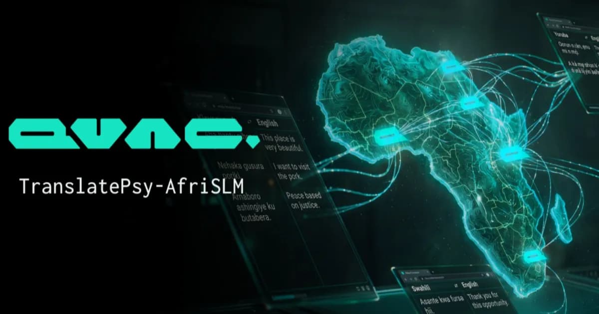 Tether QVAC TranslatePsy-AfriSLM model AI terjemahan offline untuk 19 bahasa Afrika