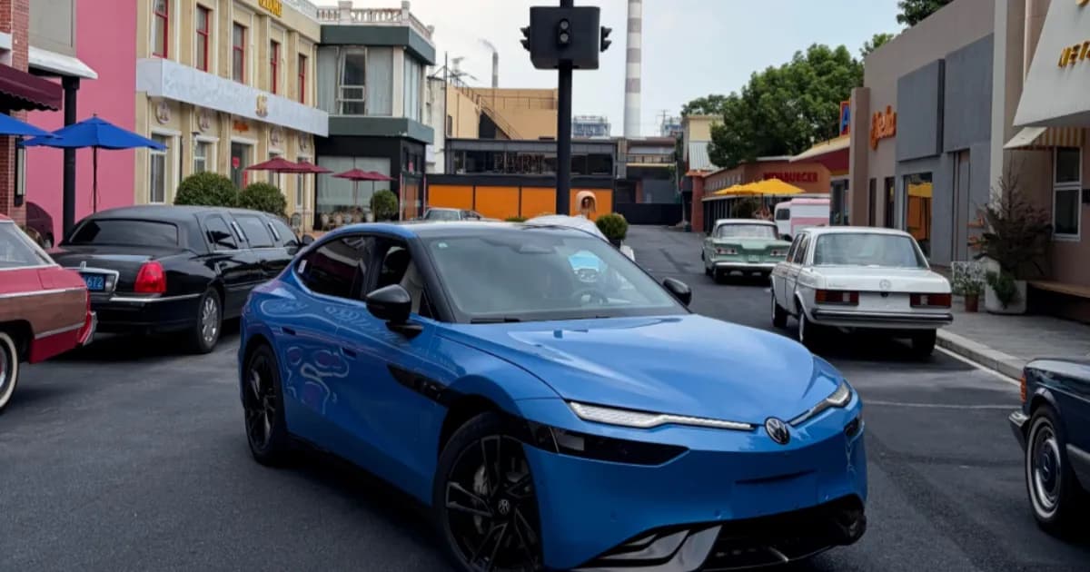 Volkswagen ID. Unyx 09, coupe listrik flagship Volkswagen Anhui dengan lampu matriks DLP dan roda 21 inci