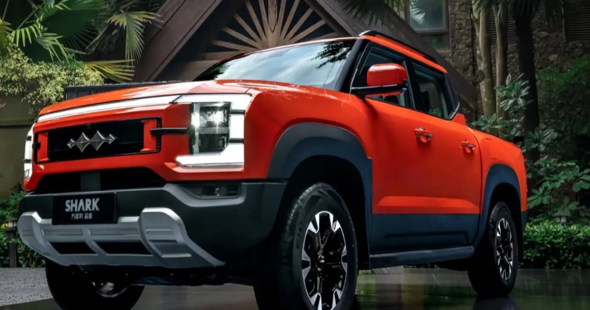 Fang Cheng Bao Shark, pickup PHEV BYD yang siap diluncurkan di pasar China