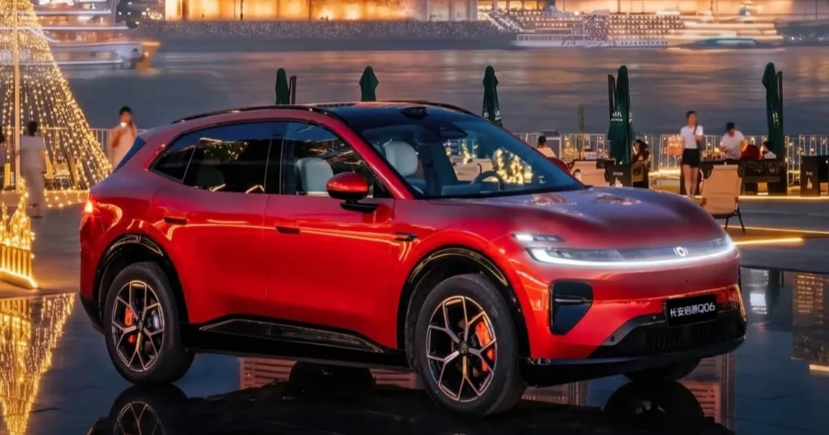 Changan Nevo Q06 crossover listrik yang mencetak 35.000 order dalam 24 jam setelah peluncuran di China