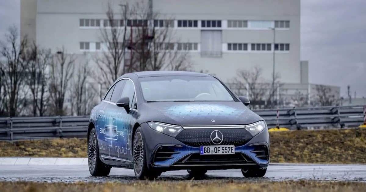Sel baterai solid-state Mercedes-Benz dan ProLogium generasi keempat