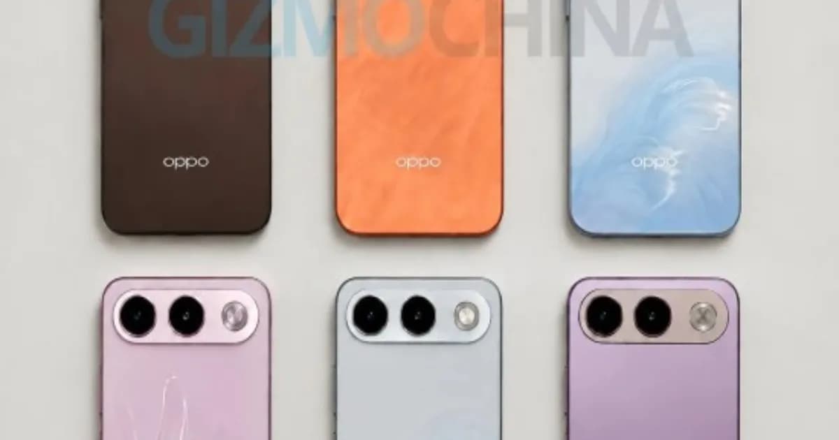 Bocoran render Oppo F35 dan Oppo F35 Pro yang akan meluncur di India