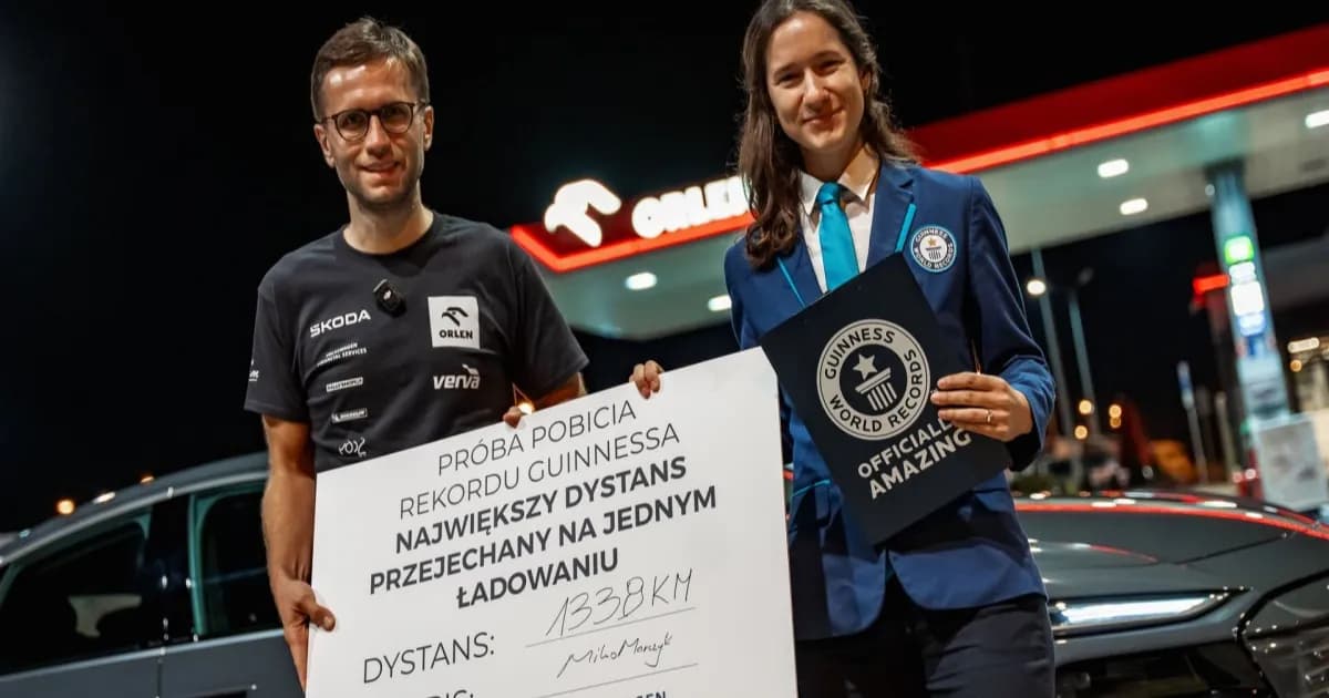 Audi A6 e-tron menempuh 831,4 mil dalam sekali pengisian daya untuk memecahkan Guinness World Record