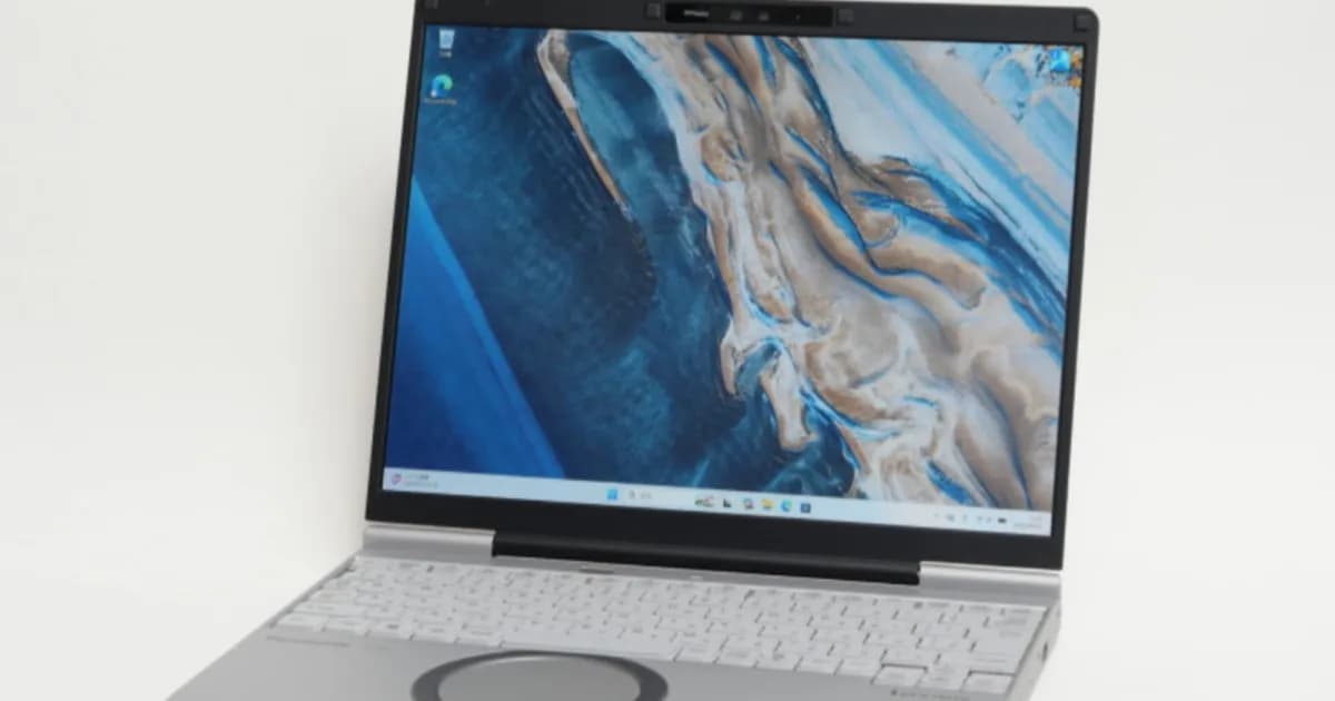 Panasonic Let's Note SC7 laptop bisnis ringan 919 gram dengan layar 12,4 inci dan sasis magnesium alloy