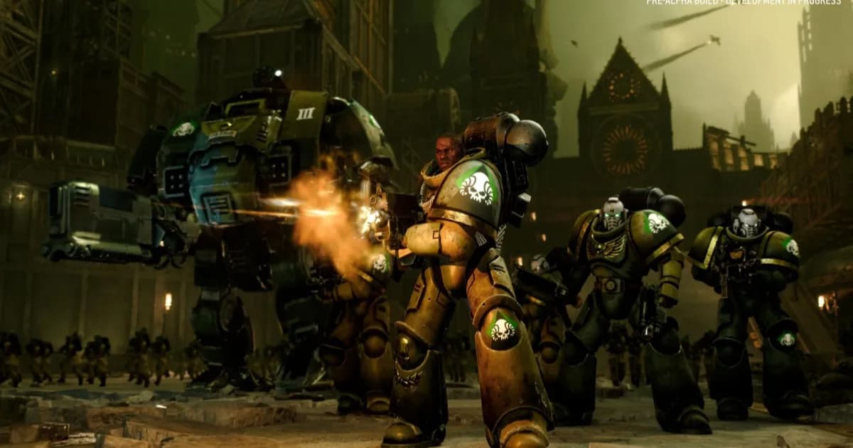 Total War: Warhammer 40,000 menampilkan sistem diplomasi dengan gubernur planet dan pasukan lokal Imperium