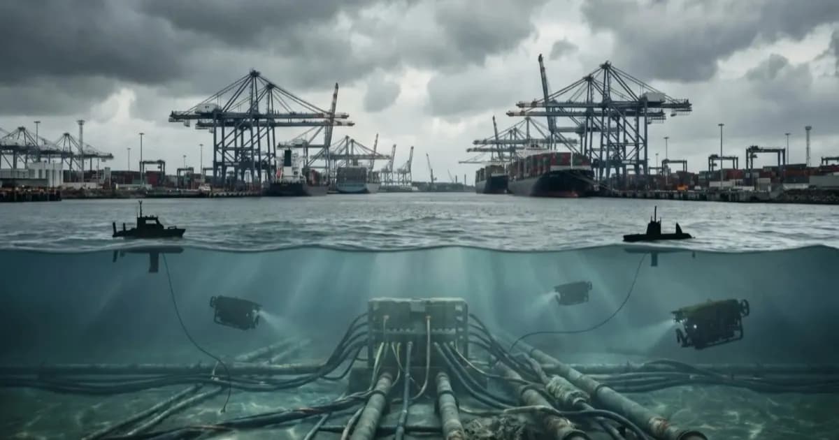 Robot bawah laut USC untuk inspeksi dan perbaikan kapal lepas pantai
