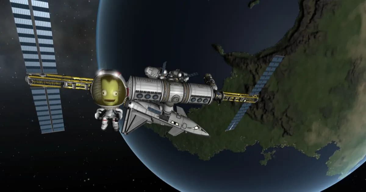 Ilustrasi satelit di orbit Bumi yang menjadi sasaran sistem perang elektronik berbasis darat RAF Inggris.
