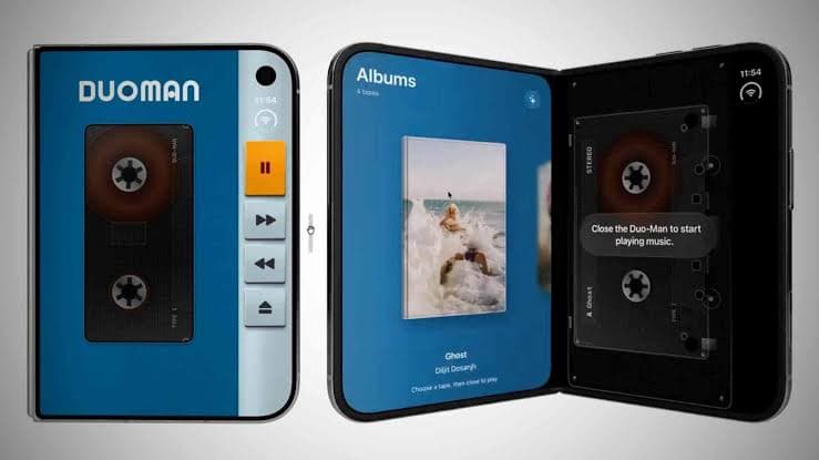 Aplikasi Duo-Man Ubah iPhone Duo Jadi Walkman Virtual