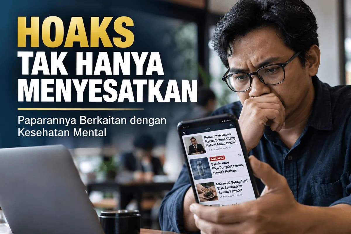 Hoaks Politik Dominan, IMPRESI Soroti Dampak ke Kesehatan Mental