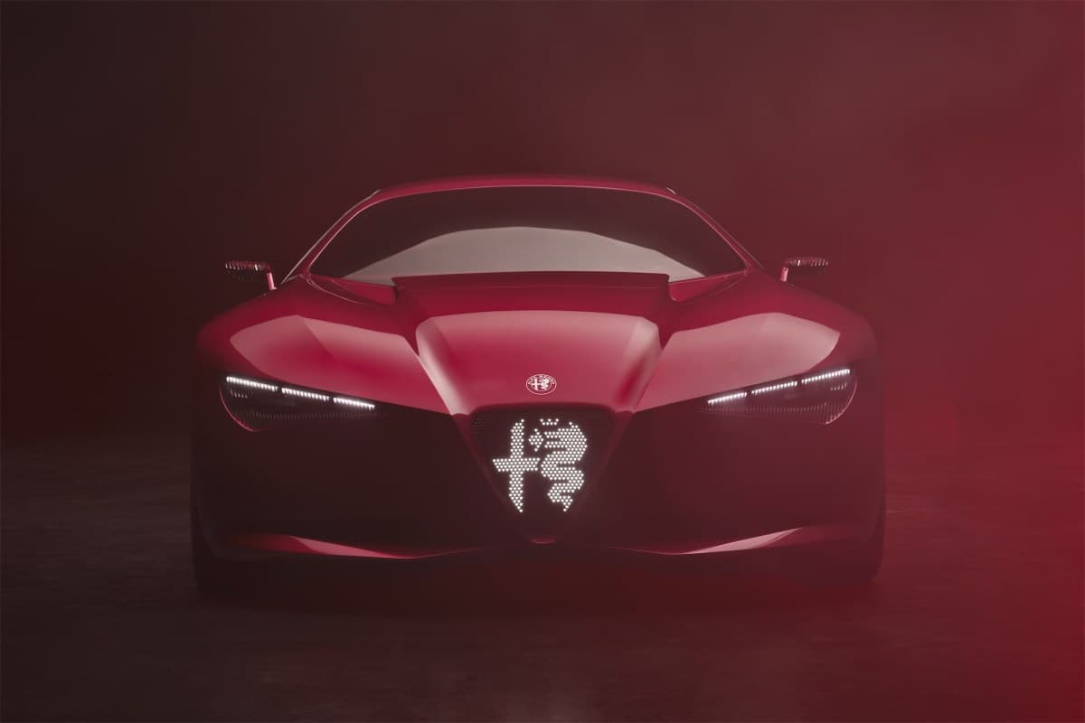 Alfa Romeo Cuorerosso Debut di Paris, Calon 8C Masa Depan
