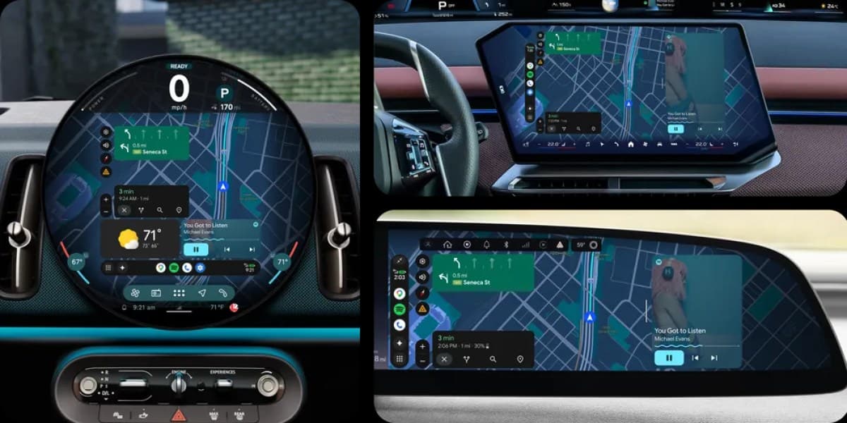 Android Auto 18 Beta Ungkap UI Baru Cielo dan Integrasi Gemini