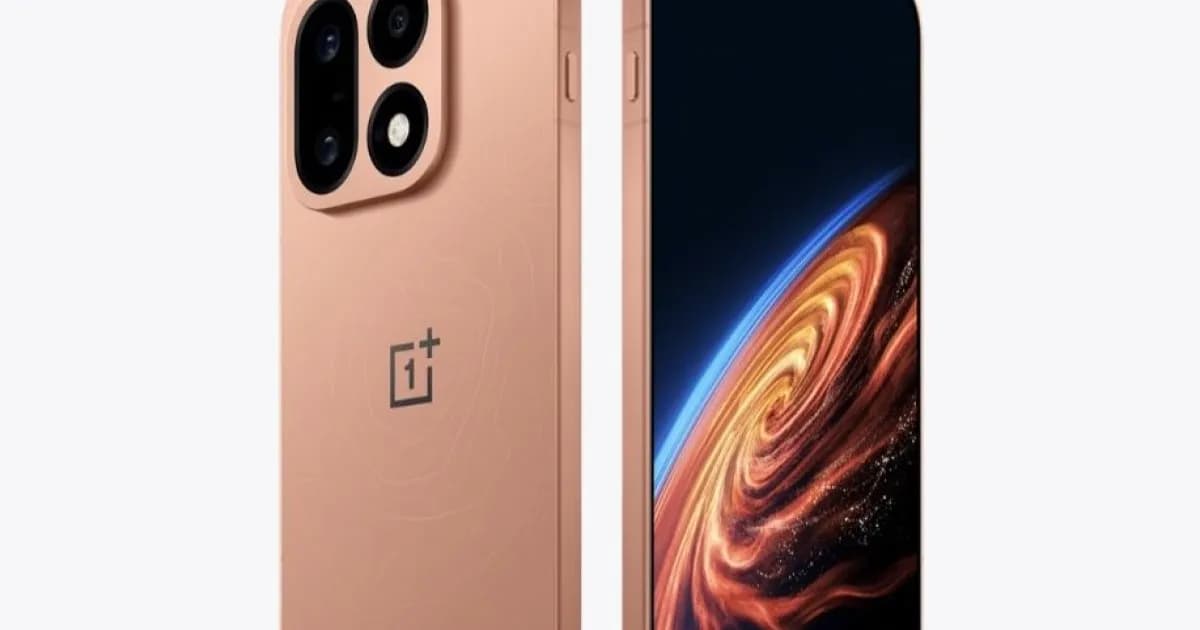 OnePlus 16 dalam warna Mars Masterpiece dengan baterai 9.000mAh