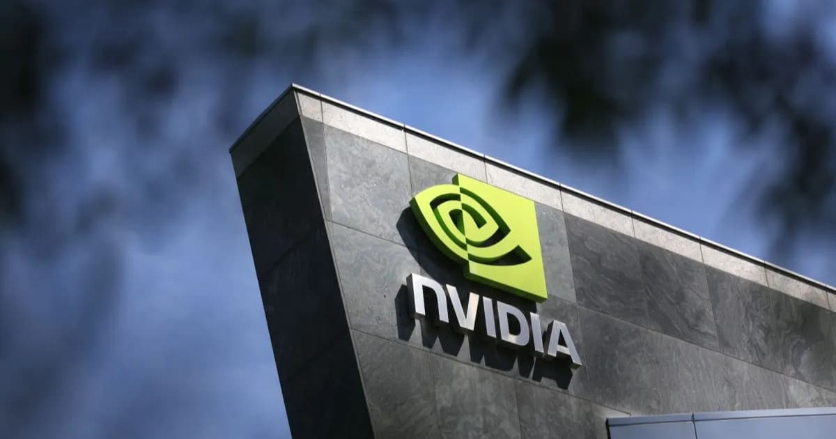 Ilustrasi chip Nvidia yang menjadi objek penyelundupan ke China