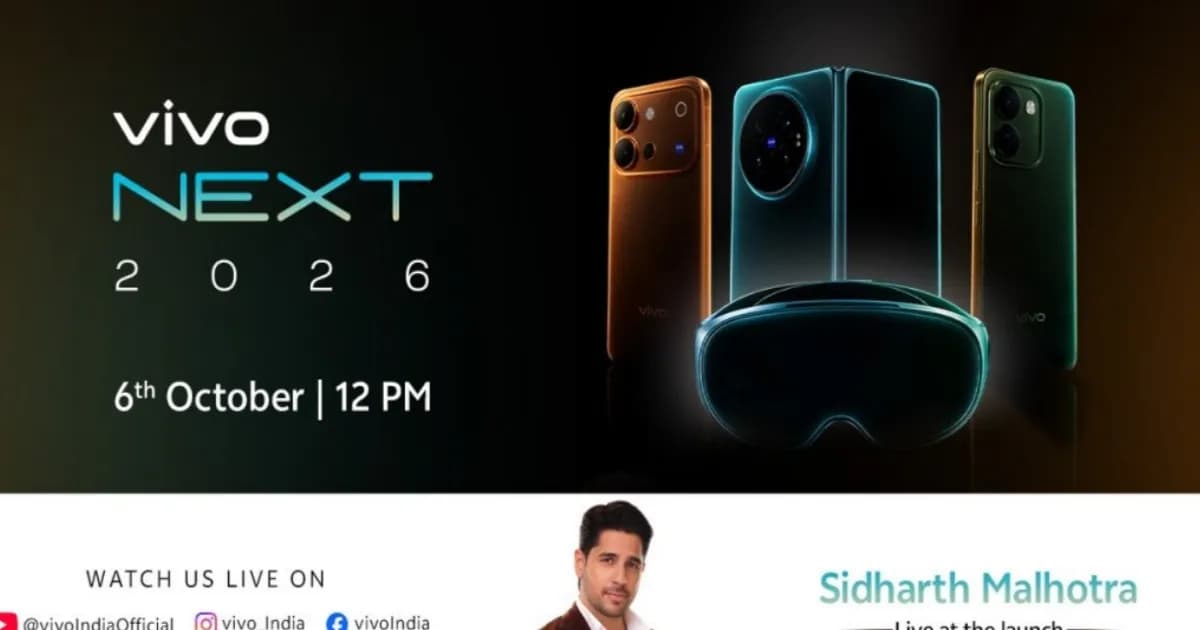 Teaser vivo X Fold6 warna Nebula Teal jelang peluncuran di India