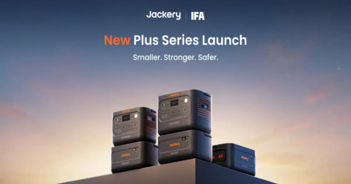 Jackery Explorer 2000 Plus v2 dan Explorer 1000 Plus v2 dengan bodi lebih ringkas namun daya tetap besar
