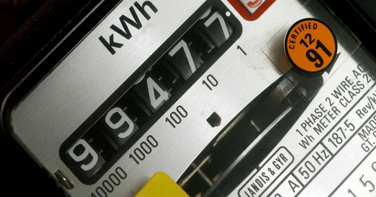 Meteran listrik digital sebagai simbol tarif listrik khusus gamer meinGAMING dari SWK Energie